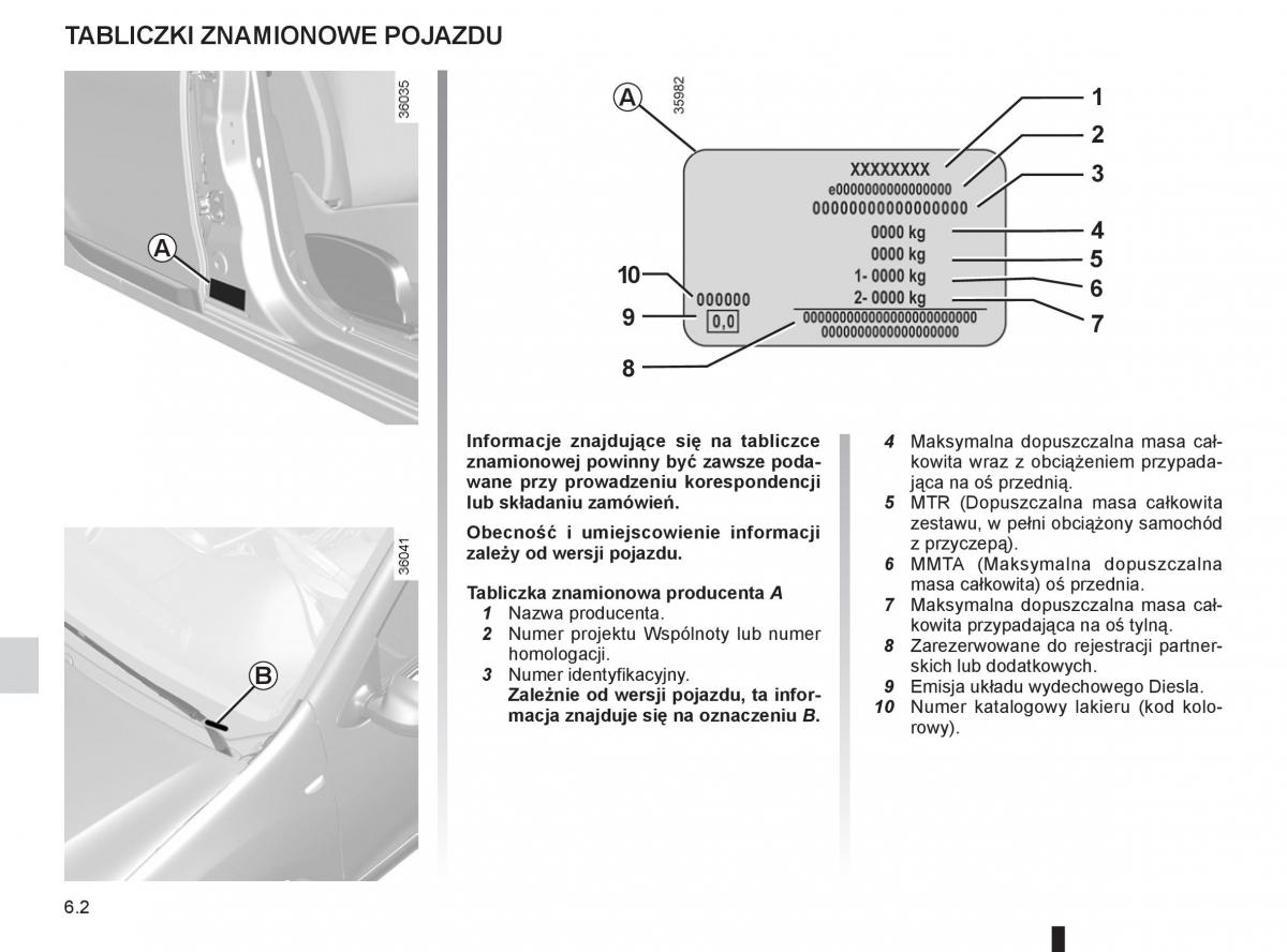 Dacia Sandero II 2 instrukcja obslugi / page 196