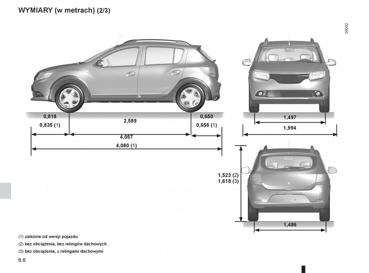 Dacia Sandero II 2 instrukcja obslugi / page 200