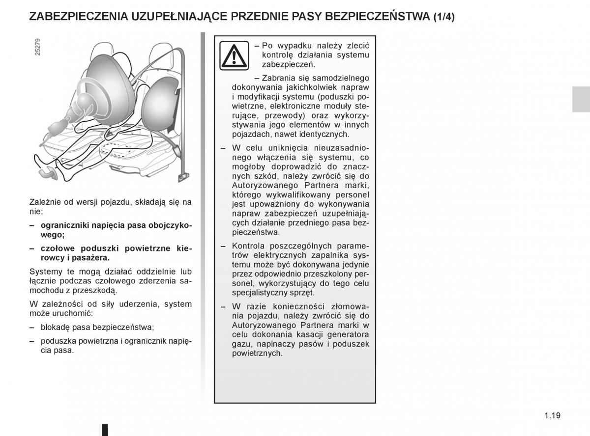 Dacia Sandero II 2 instrukcja obslugi / page 23