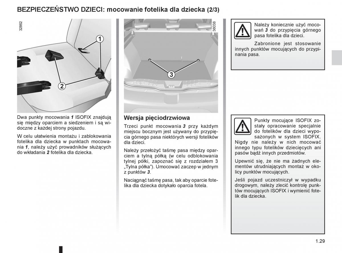 Dacia Sandero II 2 instrukcja obslugi / page 33