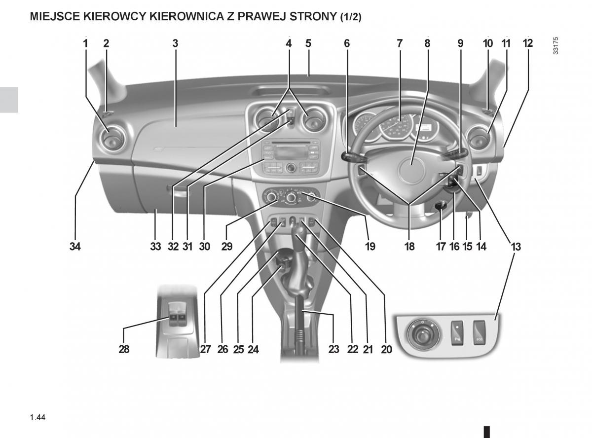 Dacia Sandero II 2 instrukcja obslugi / page 48