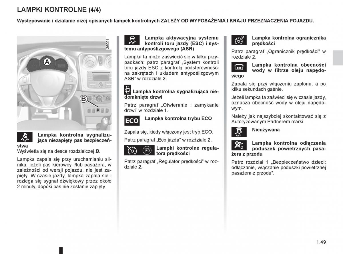 Dacia Sandero II 2 instrukcja obslugi / page 53