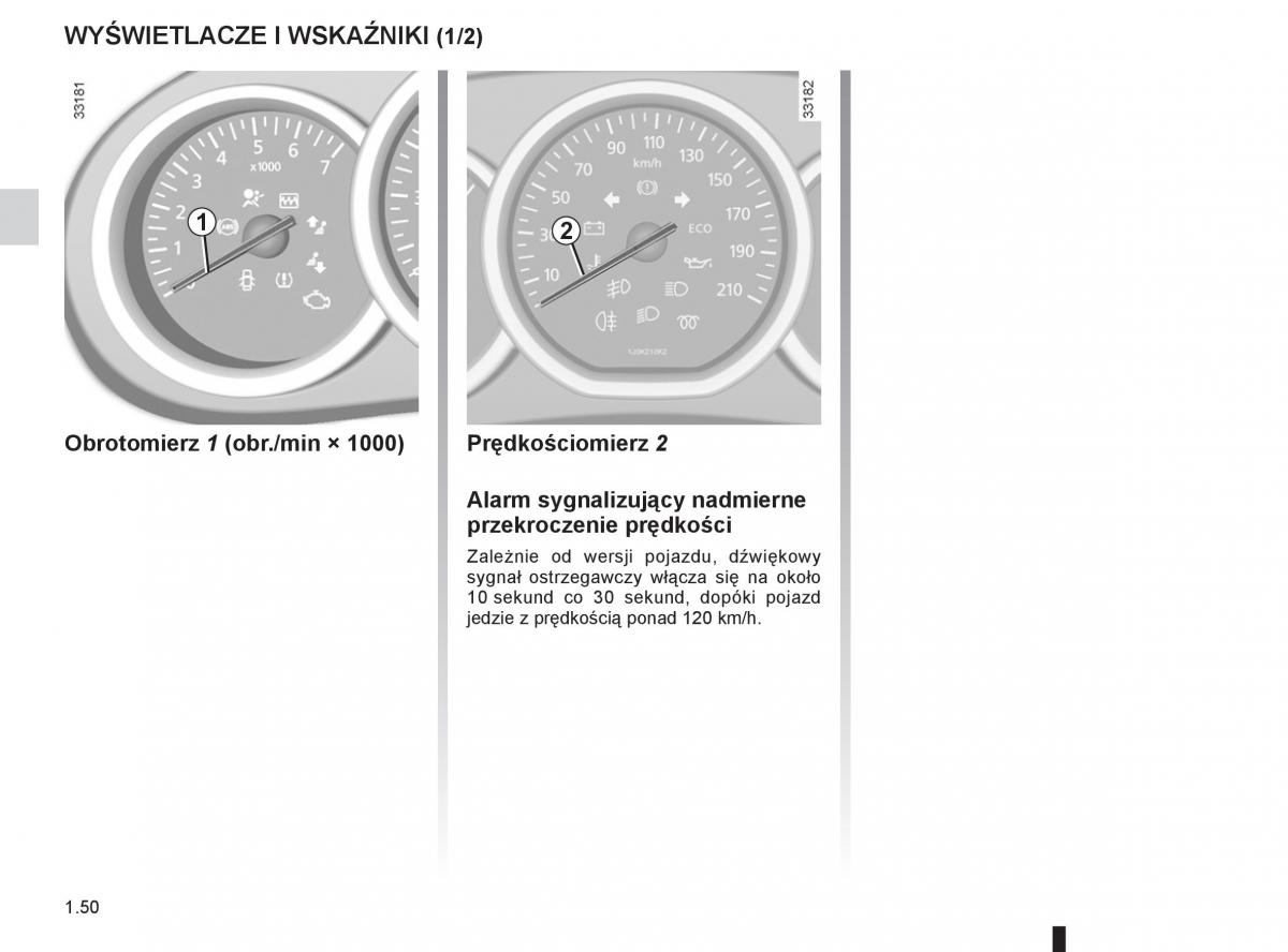 Dacia Sandero II 2 instrukcja obslugi / page 54