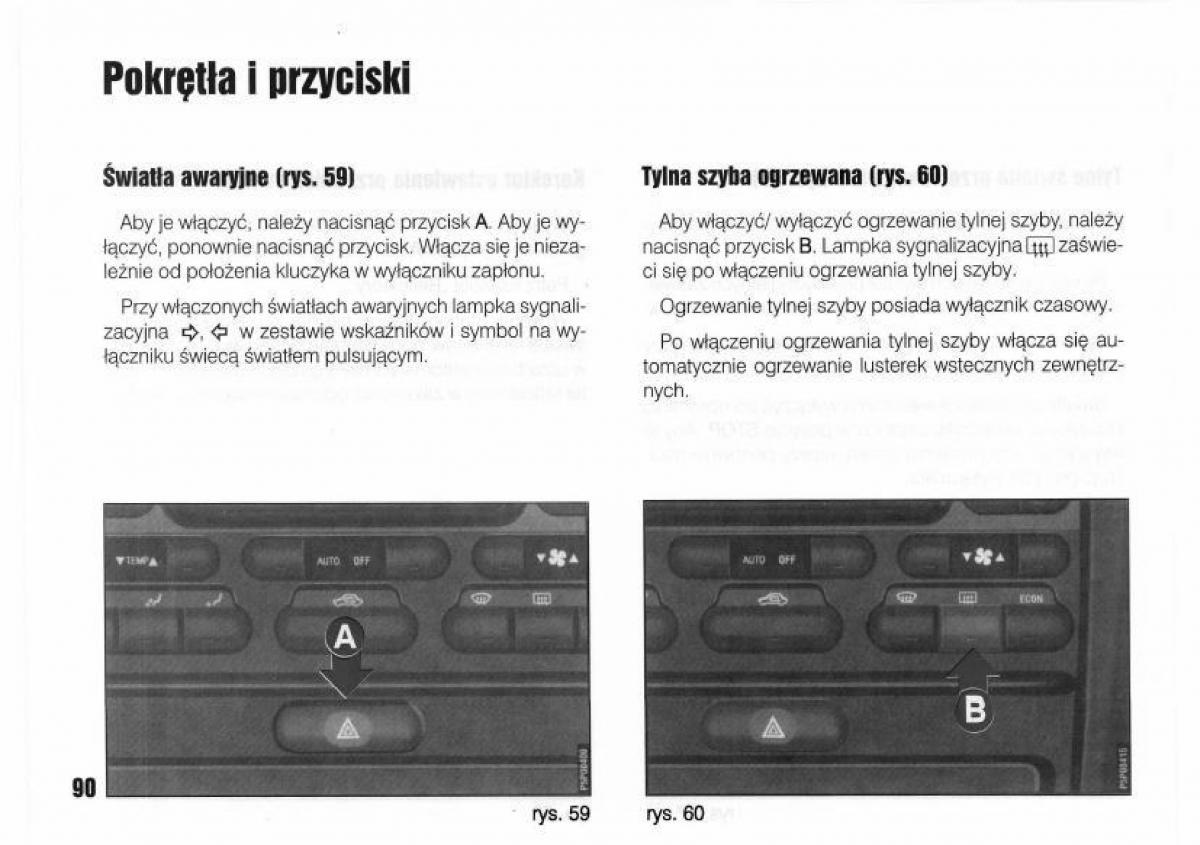 Lancia Kappa instrukcja obslugi / page 92