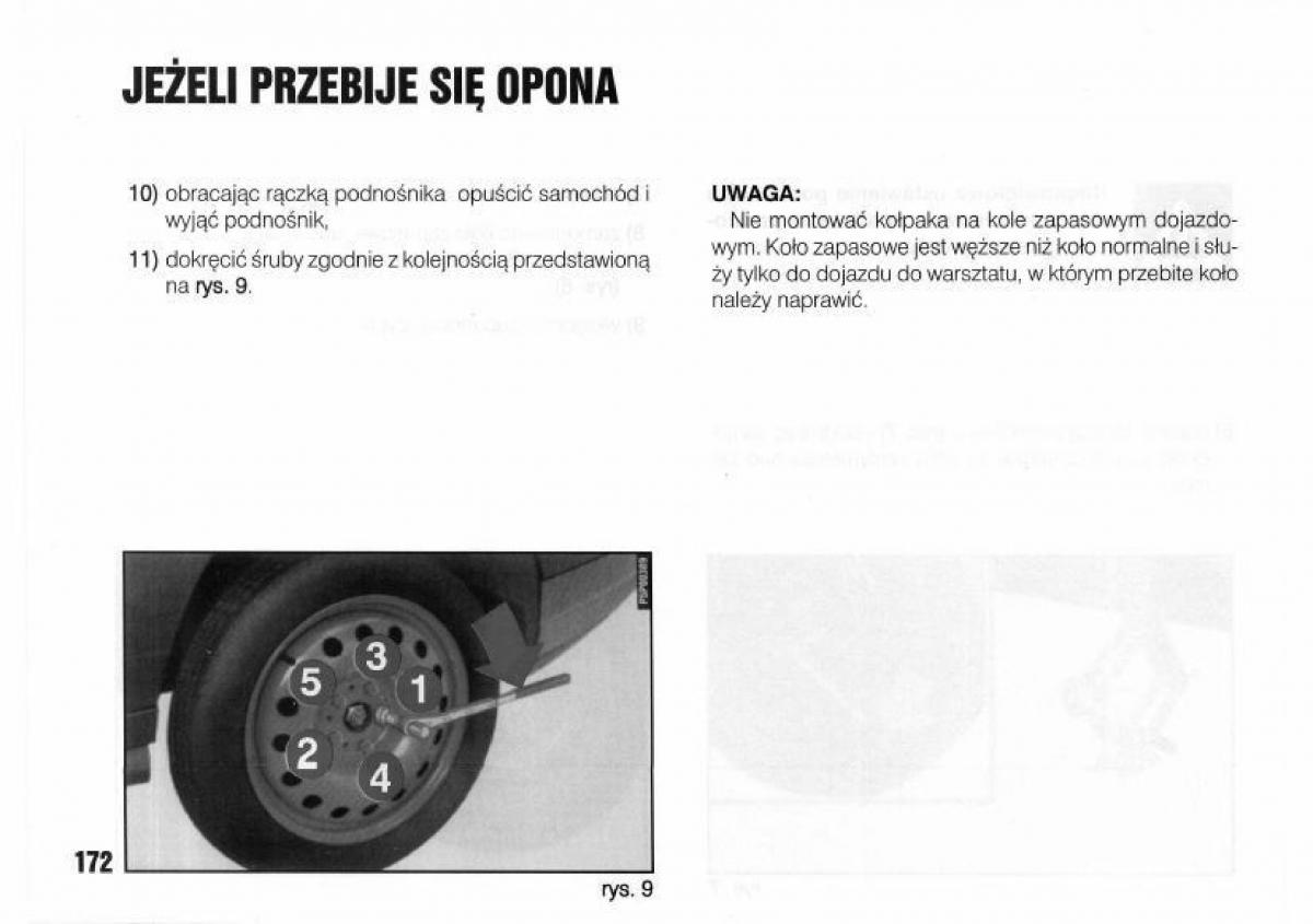 Lancia Kappa instrukcja obslugi / page 174