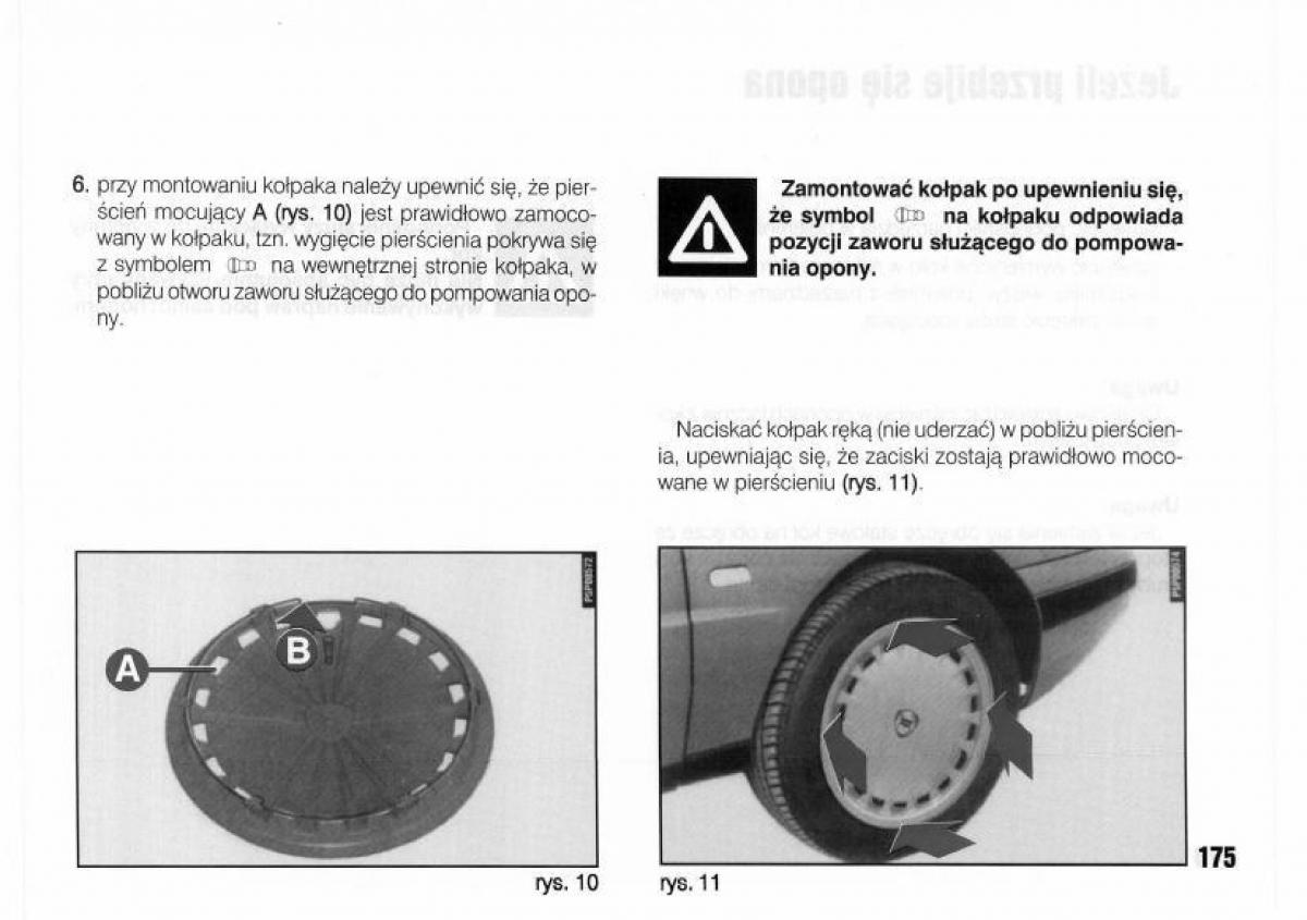 Lancia Kappa instrukcja obslugi / page 177