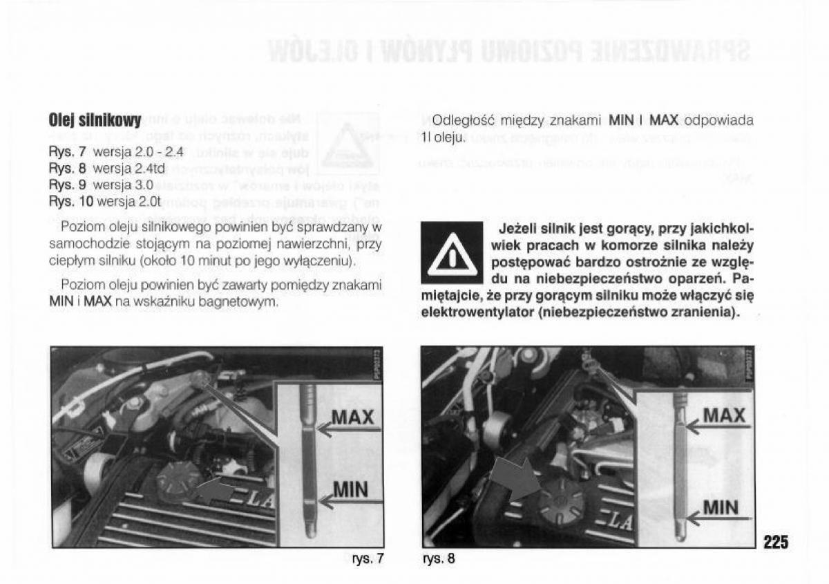 Lancia Kappa instrukcja obslugi / page 227