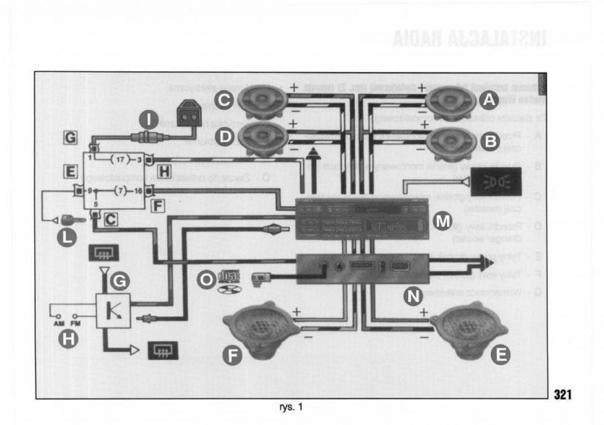 Lancia Kappa instrukcja obslugi / page 323