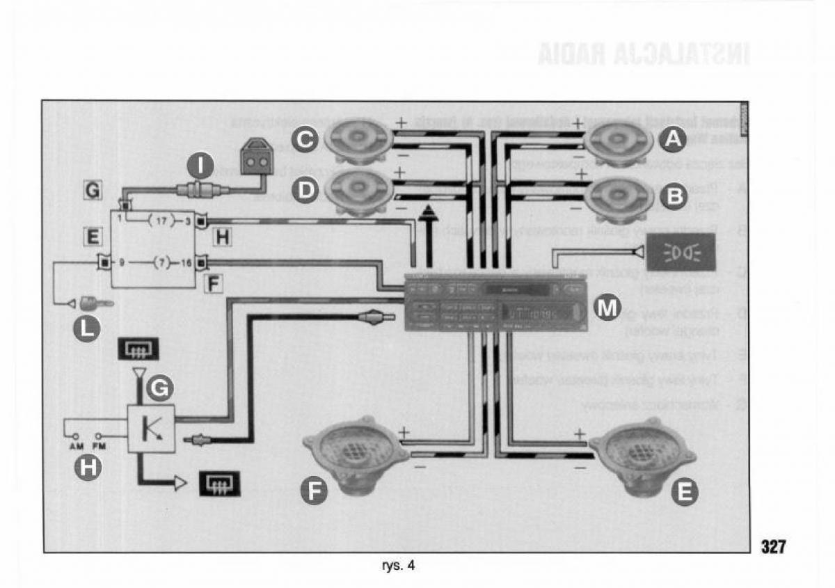 Lancia Kappa instrukcja obslugi / page 327