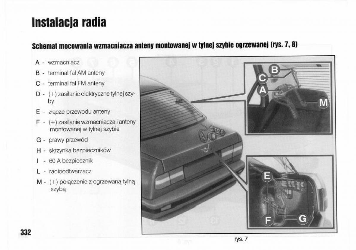 Lancia Kappa instrukcja obslugi / page 334