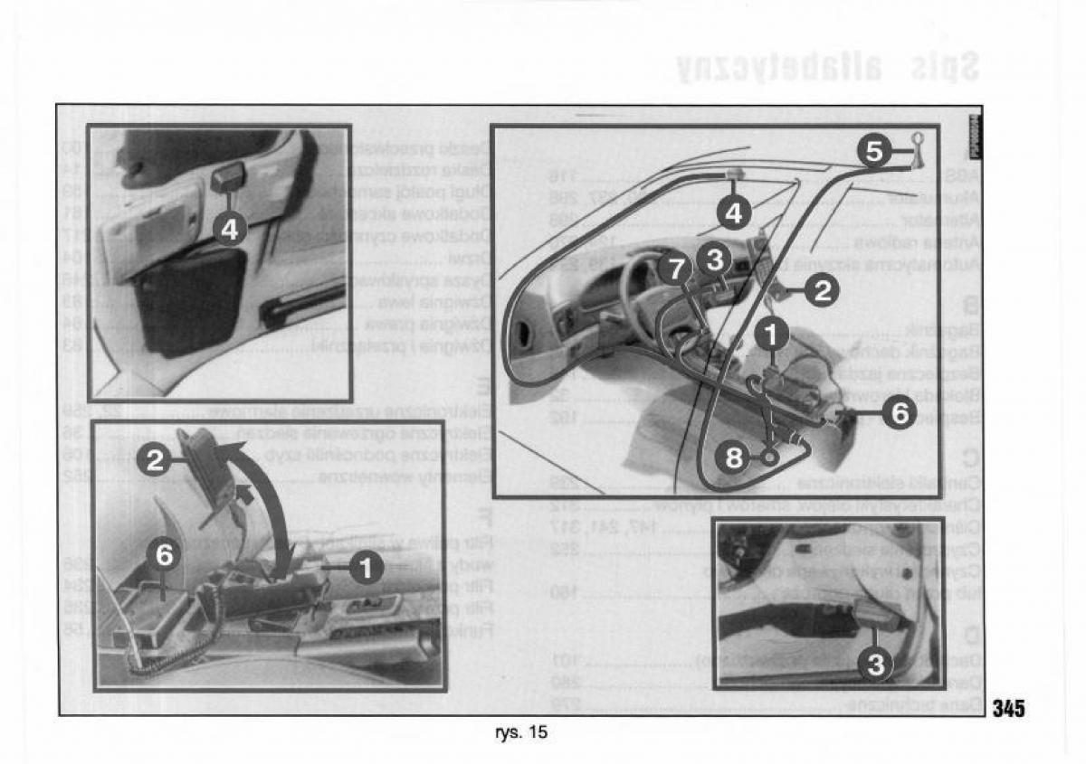 Lancia Kappa instrukcja obslugi / page 347