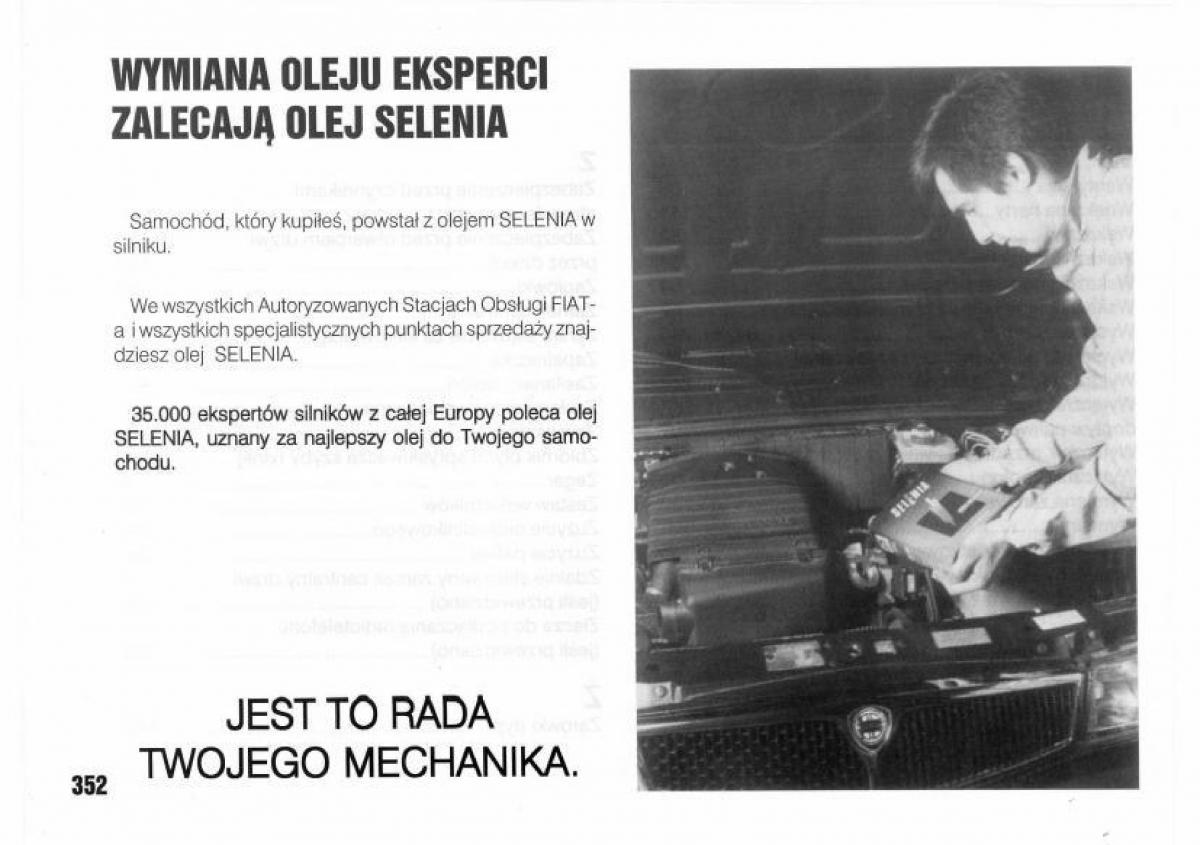 Lancia Kappa instrukcja obslugi / page 354