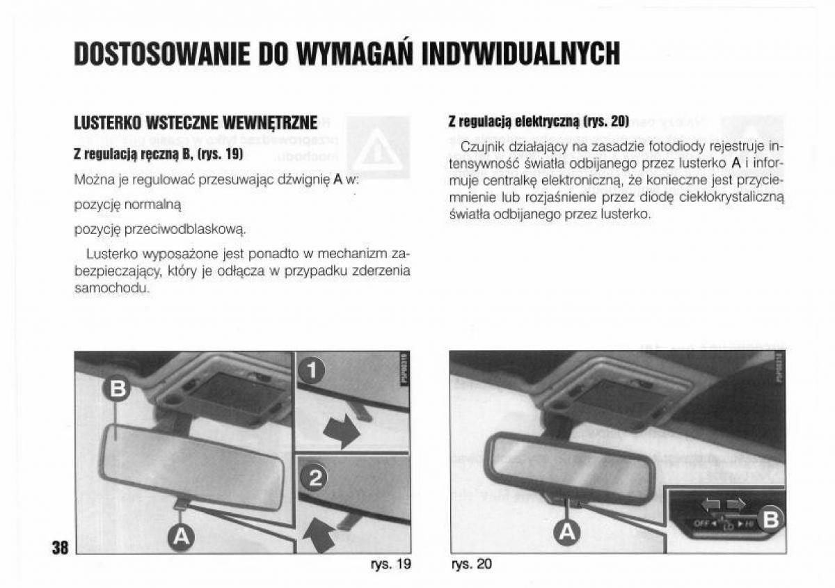 Lancia Kappa instrukcja obslugi / page 40