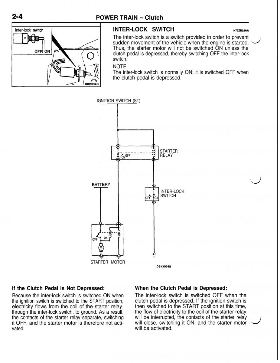 Mitsubishi Eclipse II technical information manual / page 117