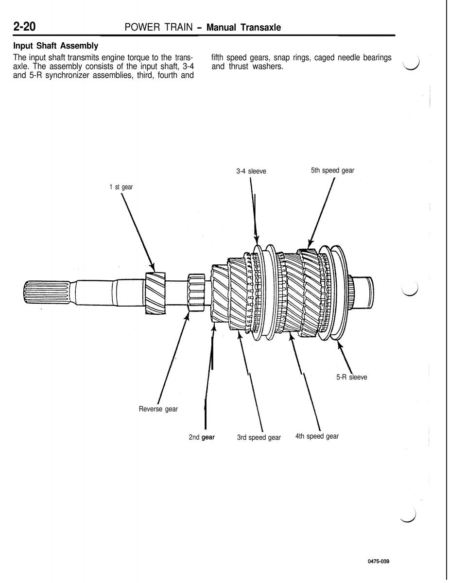 Mitsubishi Eclipse II technical information manual / page 133