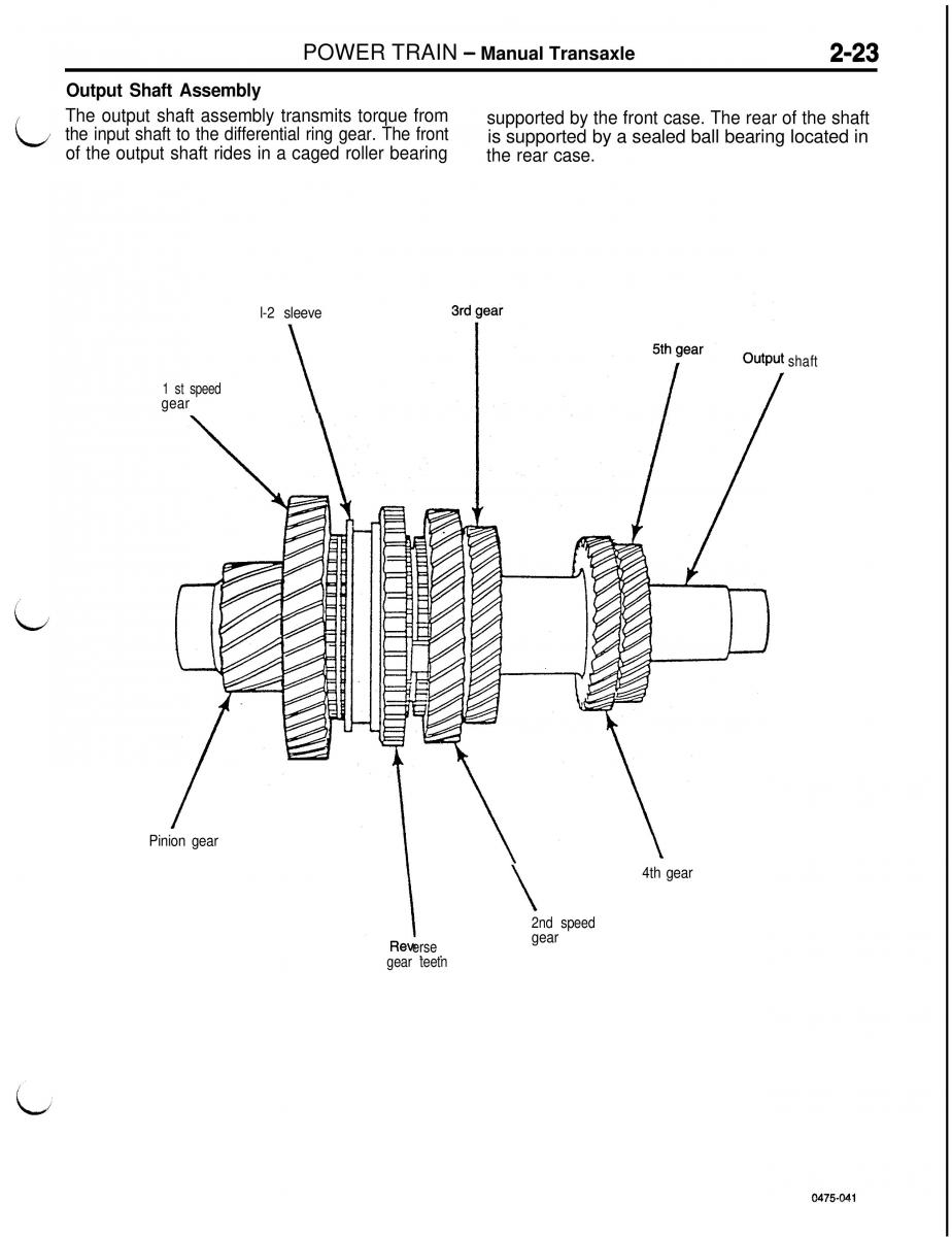 Mitsubishi Eclipse II technical information manual / page 136