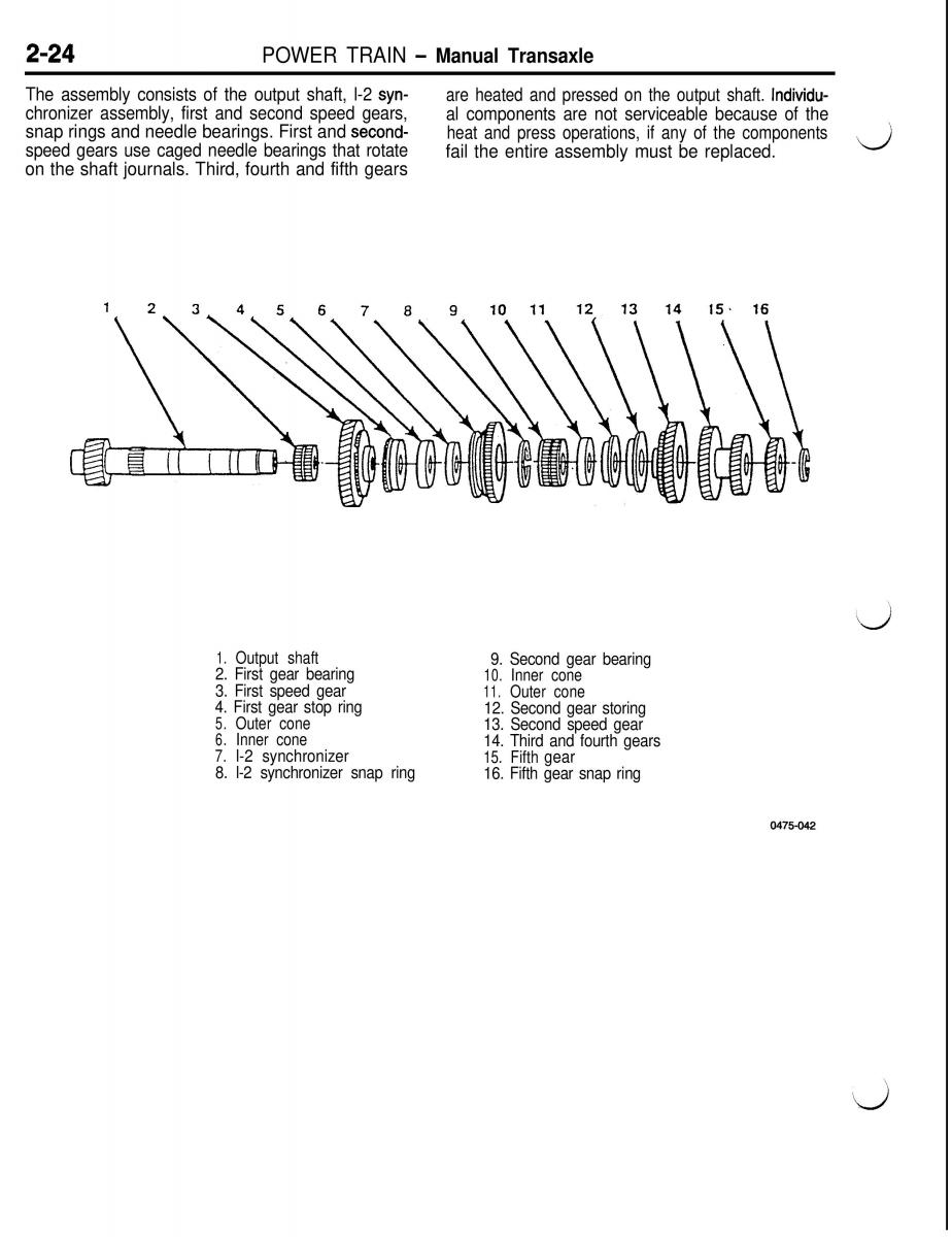 Mitsubishi Eclipse II technical information manual / page 137