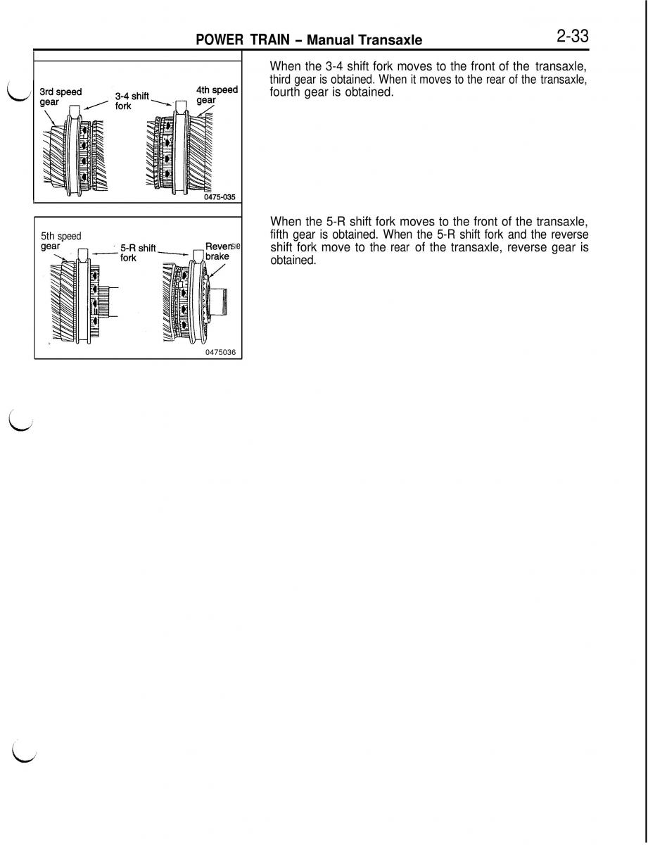 Mitsubishi Eclipse II technical information manual / page 146