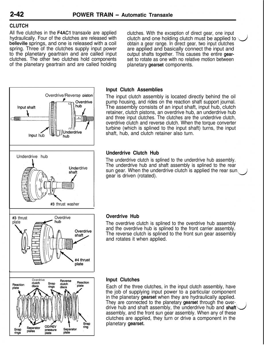 Mitsubishi Eclipse II technical information manual / page 155