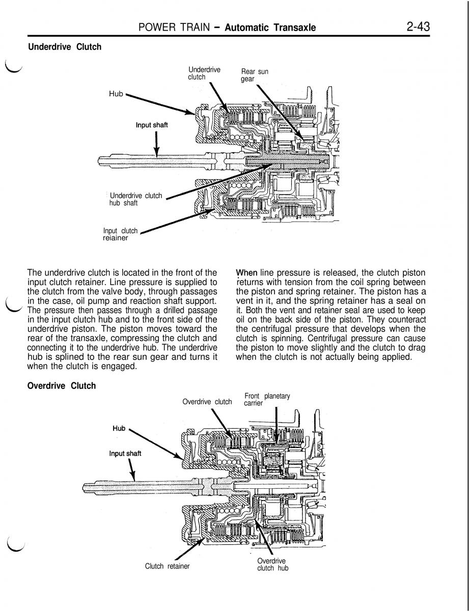 Mitsubishi Eclipse II technical information manual / page 156