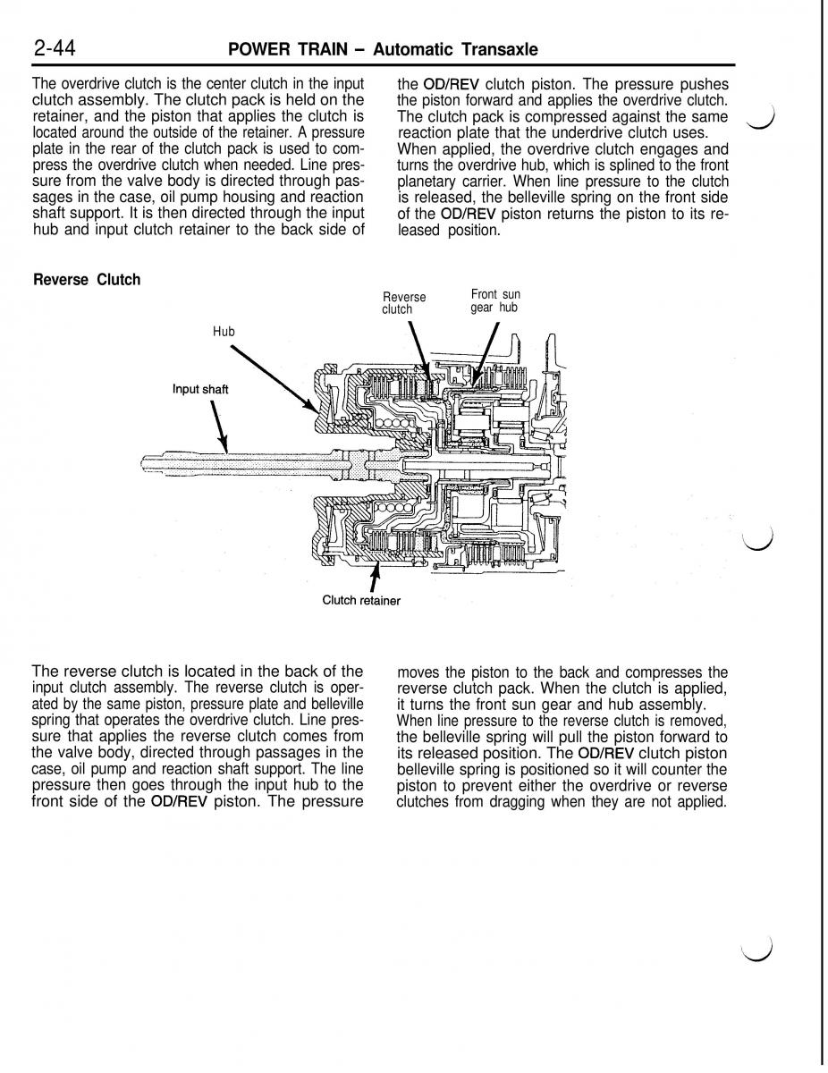 Mitsubishi Eclipse II technical information manual / page 157