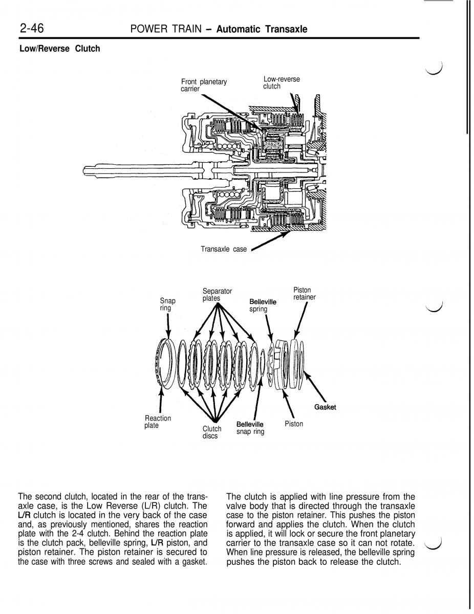 Mitsubishi Eclipse II technical information manual / page 159