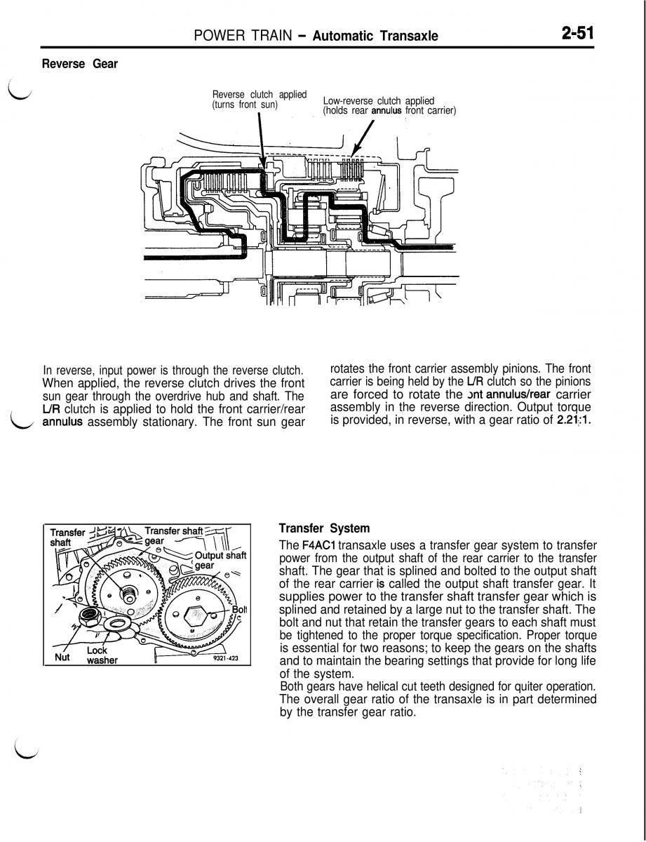 Mitsubishi Eclipse II technical information manual / page 164