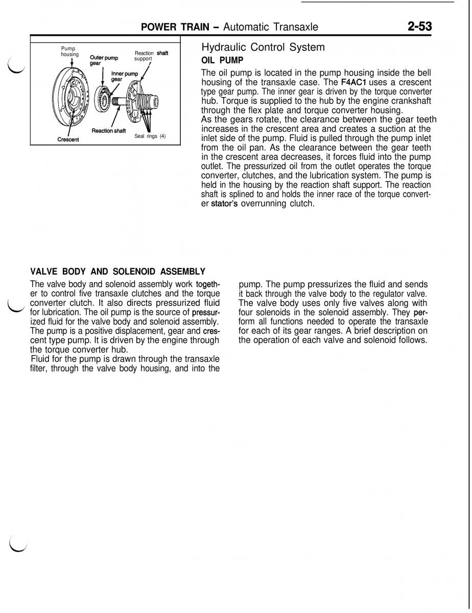 Mitsubishi Eclipse II technical information manual / page 166