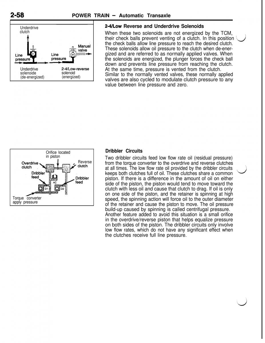 Mitsubishi Eclipse II technical information manual / page 171