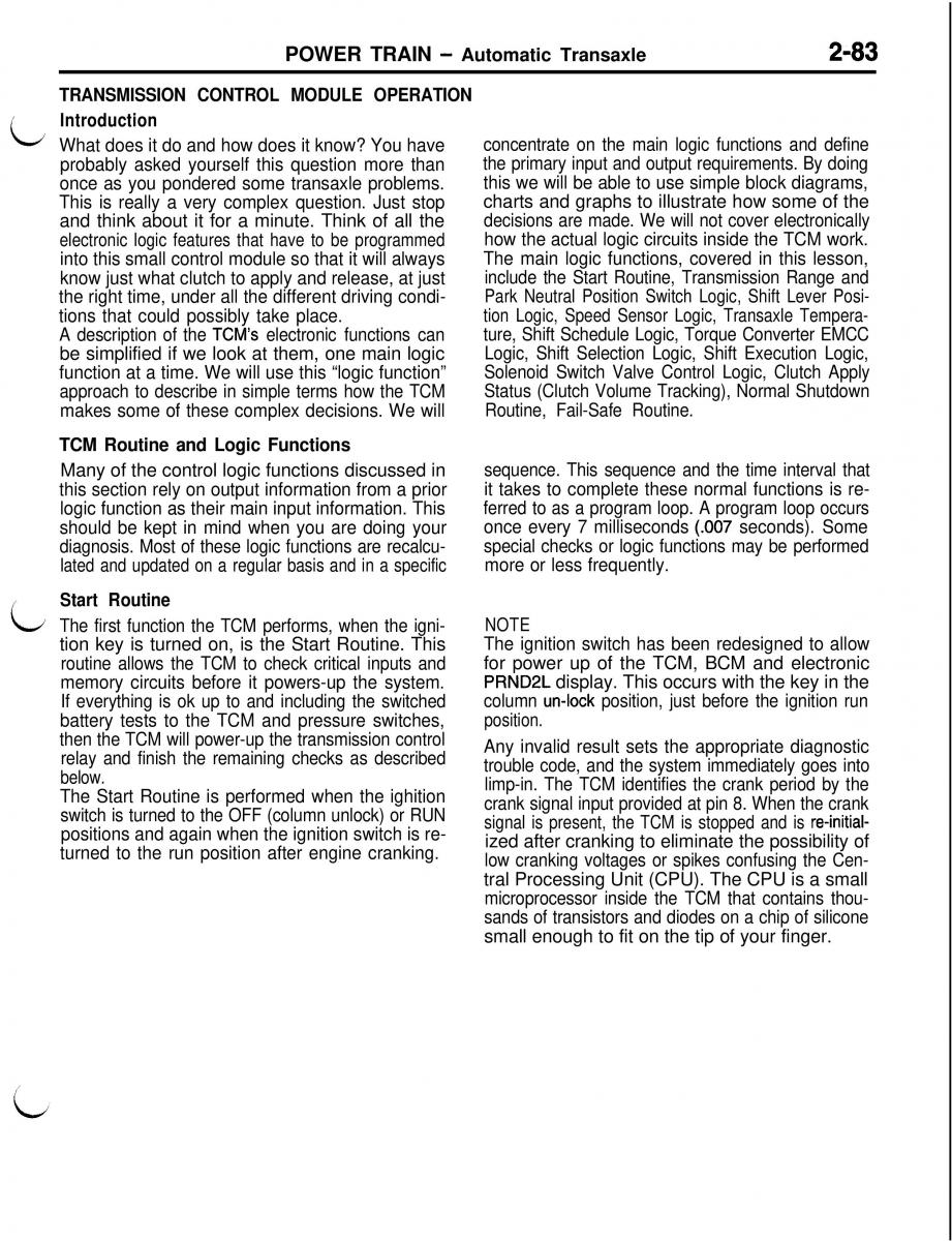 Mitsubishi Eclipse II technical information manual / page 196