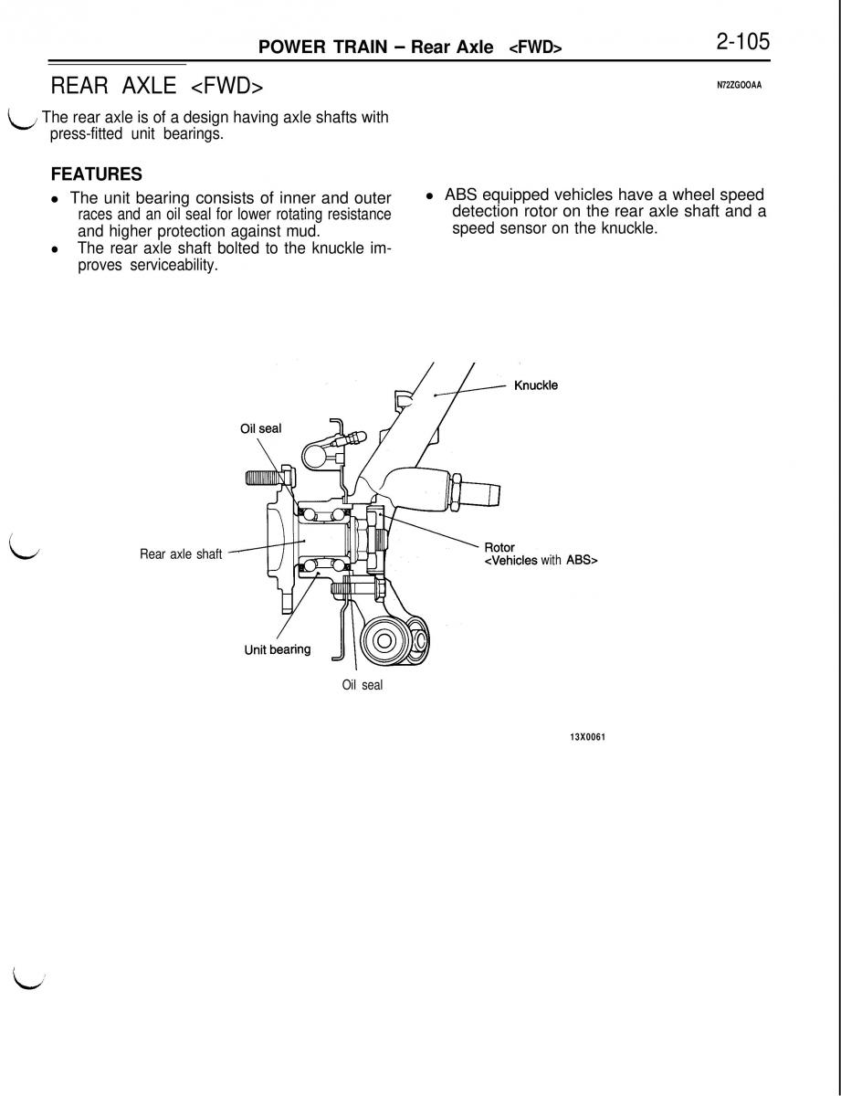 Mitsubishi Eclipse II technical information manual / page 218