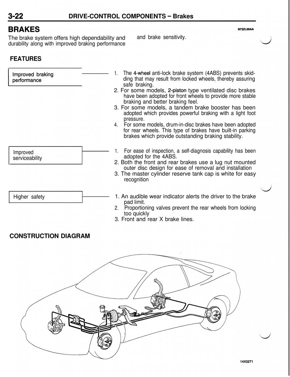 Mitsubishi Eclipse II technical information manual / page 243