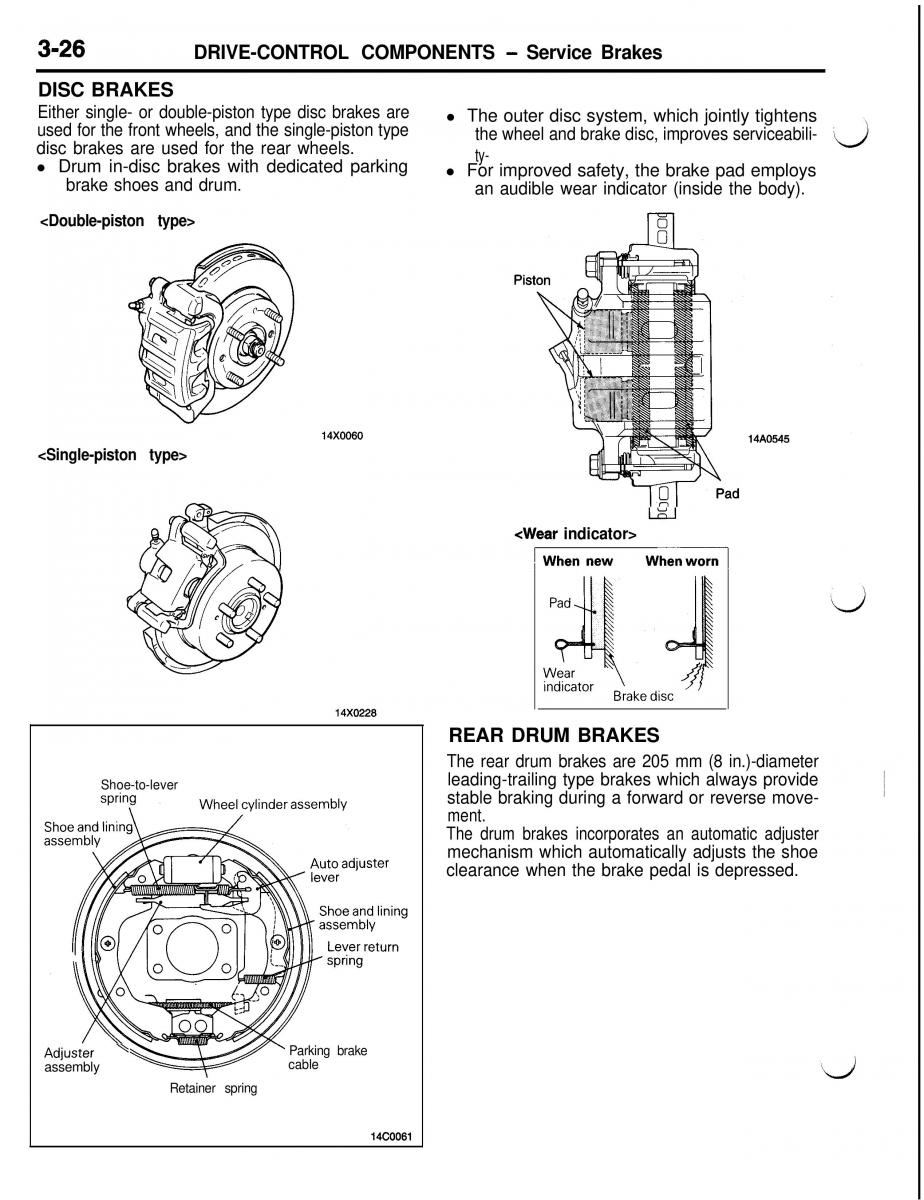 Mitsubishi Eclipse II technical information manual / page 247