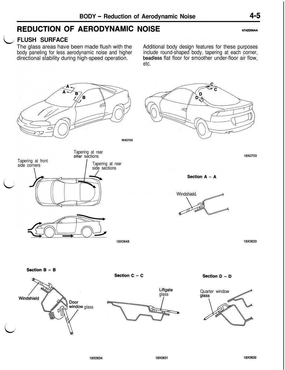 Mitsubishi Eclipse II technical information manual / page 286