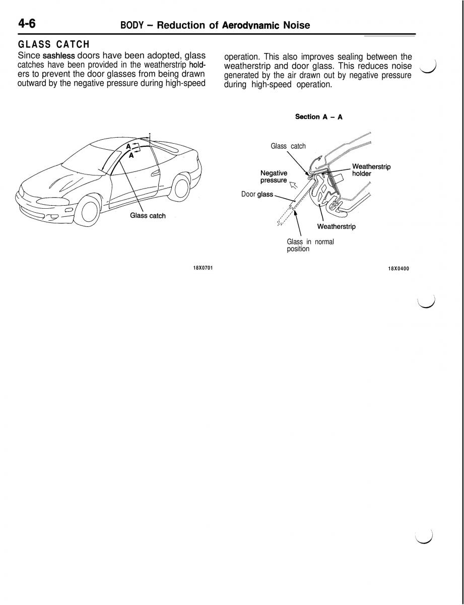 Mitsubishi Eclipse II technical information manual / page 287