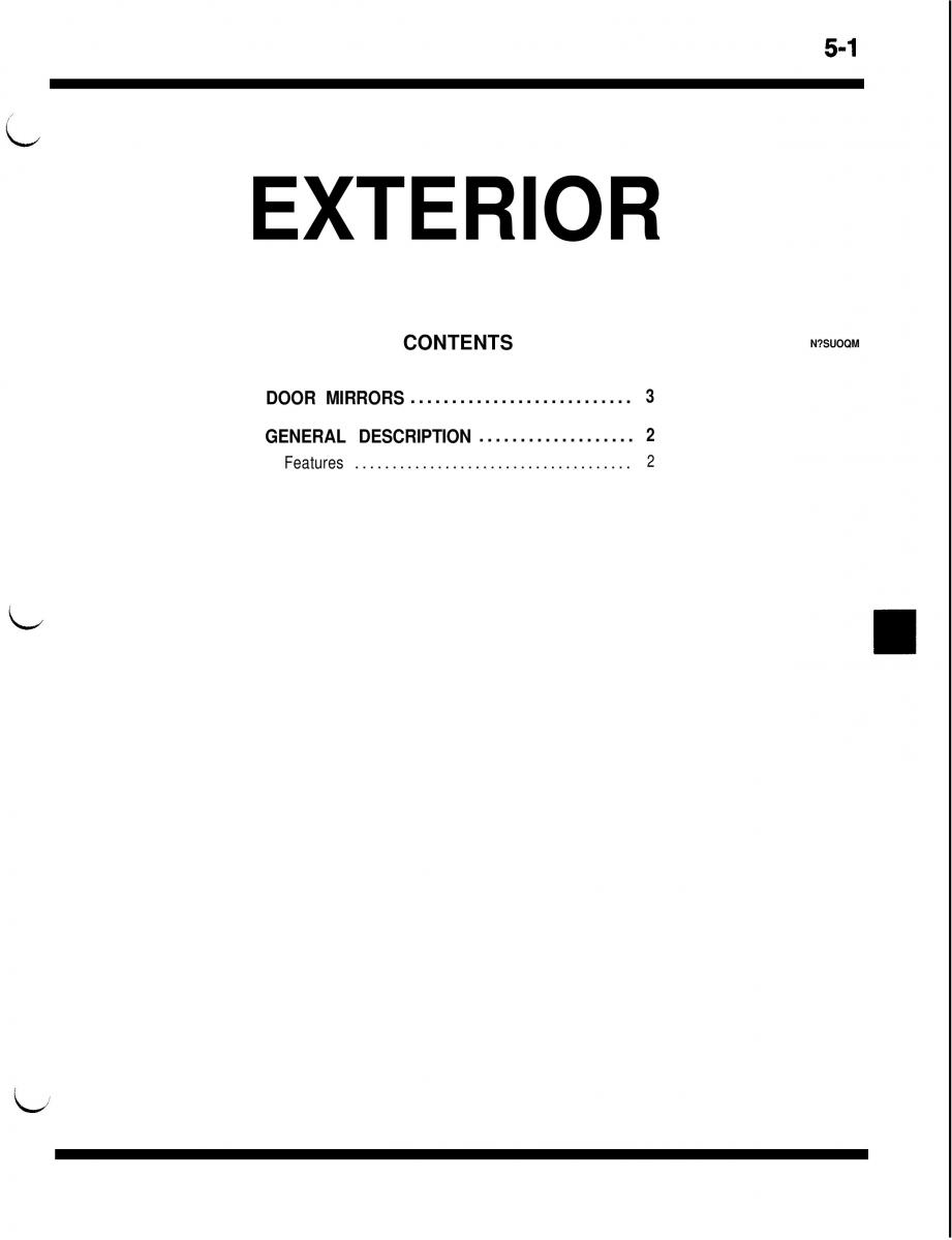 Mitsubishi Eclipse II technical information manual / page 308