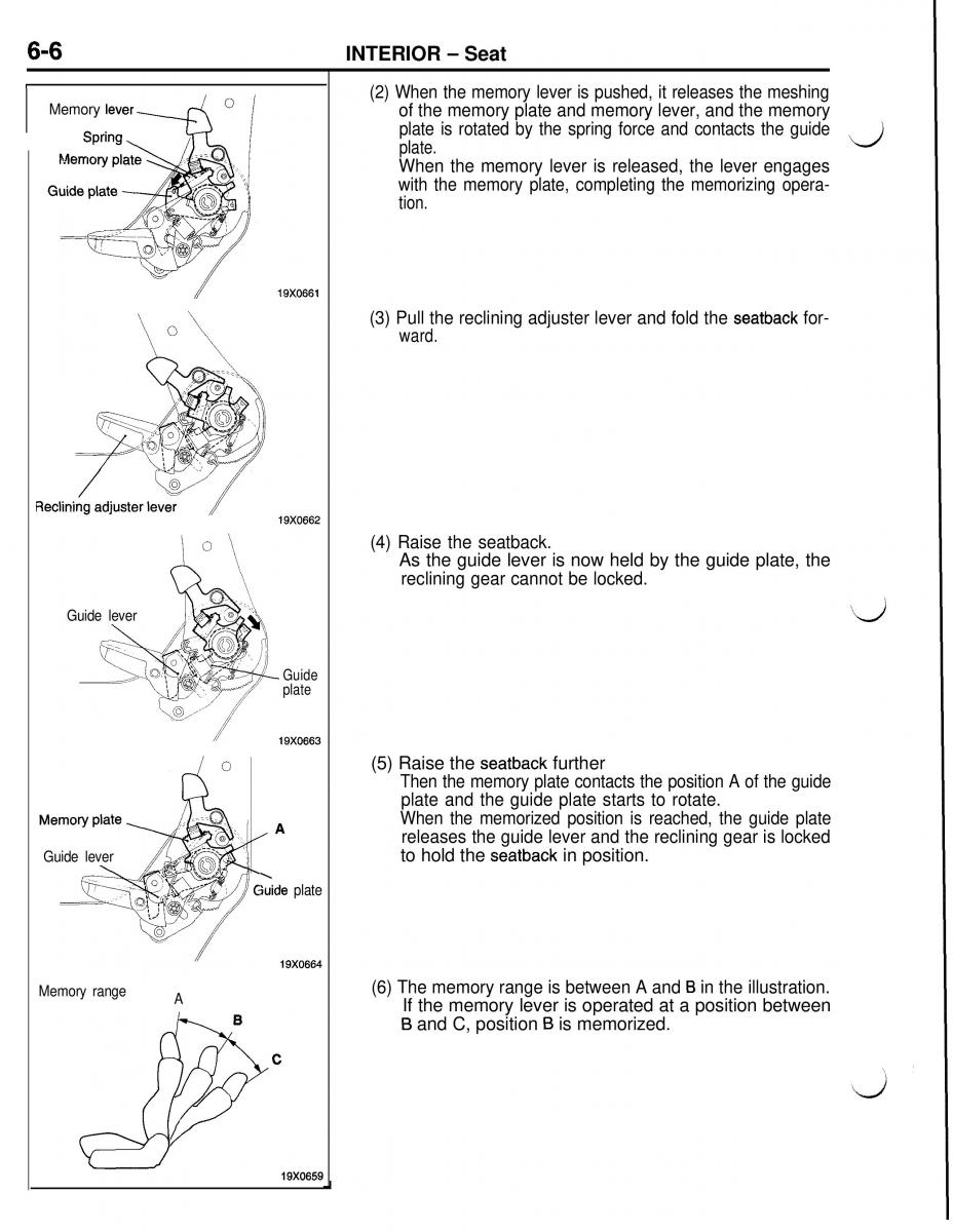 Mitsubishi Eclipse II technical information manual / page 317