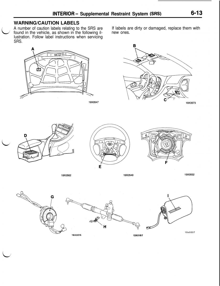 Mitsubishi Eclipse II technical information manual / page 324