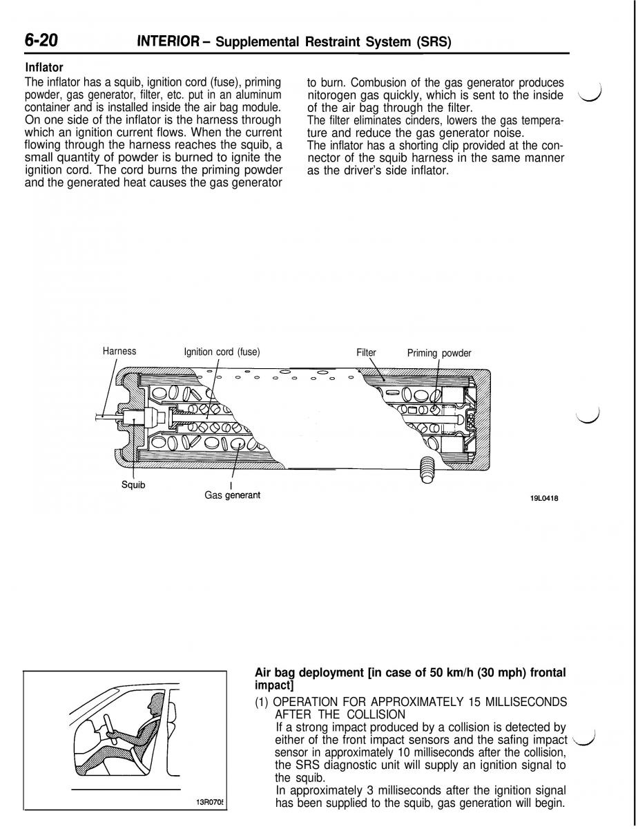 Mitsubishi Eclipse II technical information manual / page 331