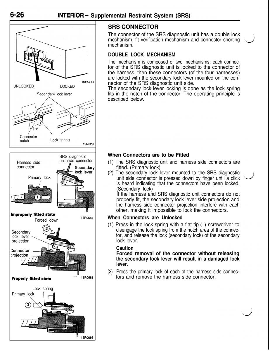 Mitsubishi Eclipse II technical information manual / page 337