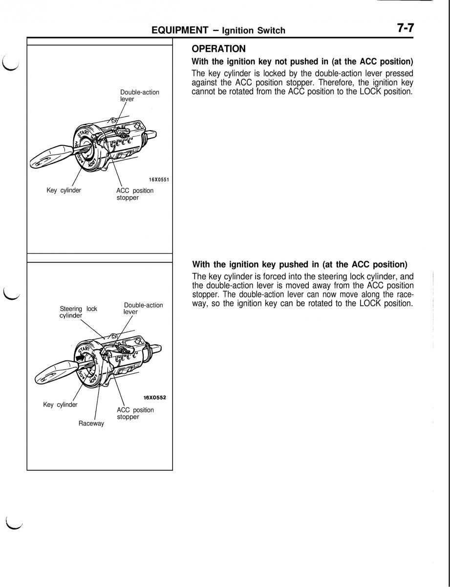 Mitsubishi Eclipse II technical information manual / page 348