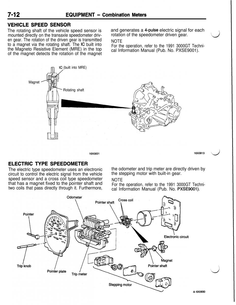 Mitsubishi Eclipse II technical information manual / page 353