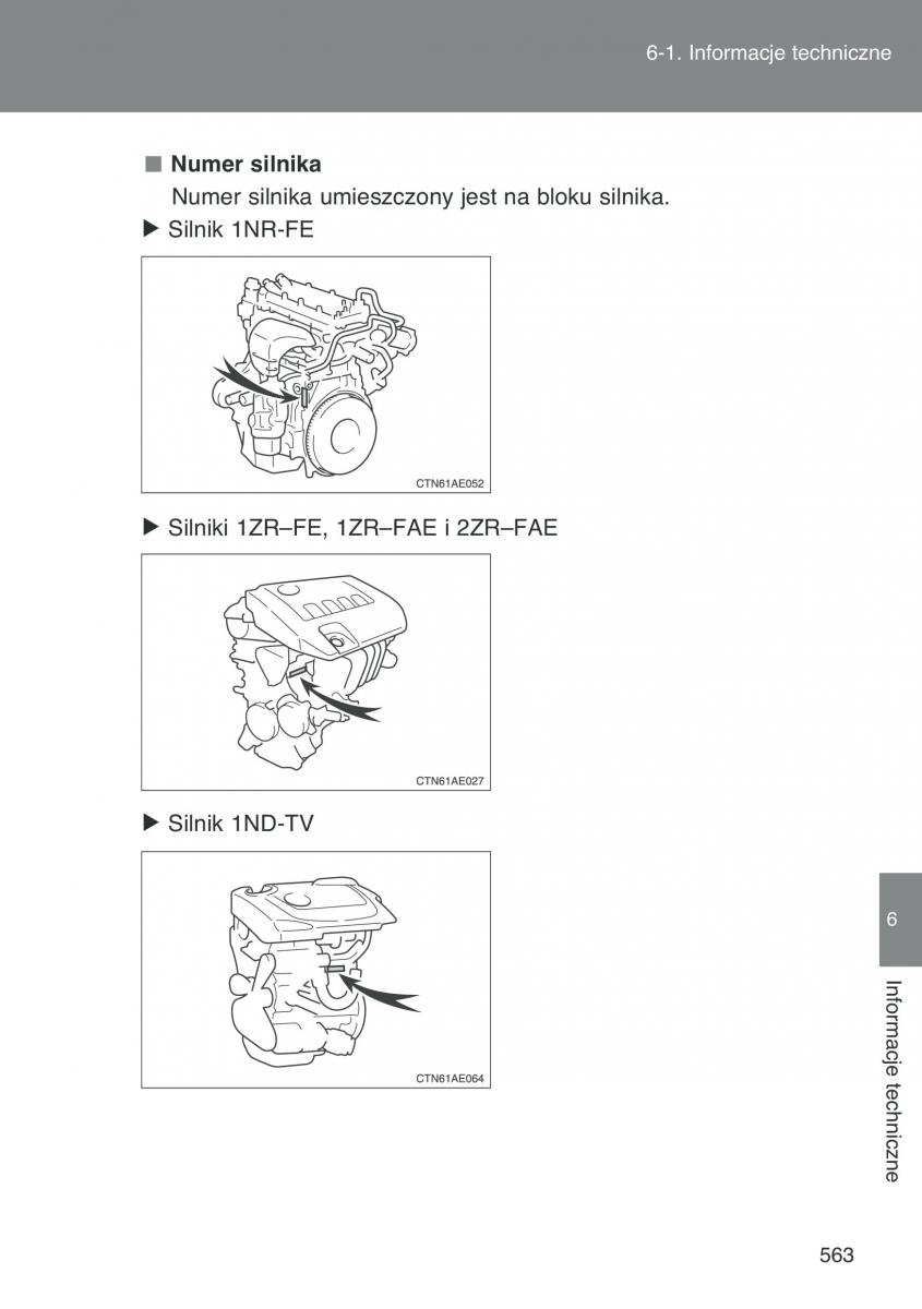 Toyota Auris I 1 instrukcja obslugi / page 565