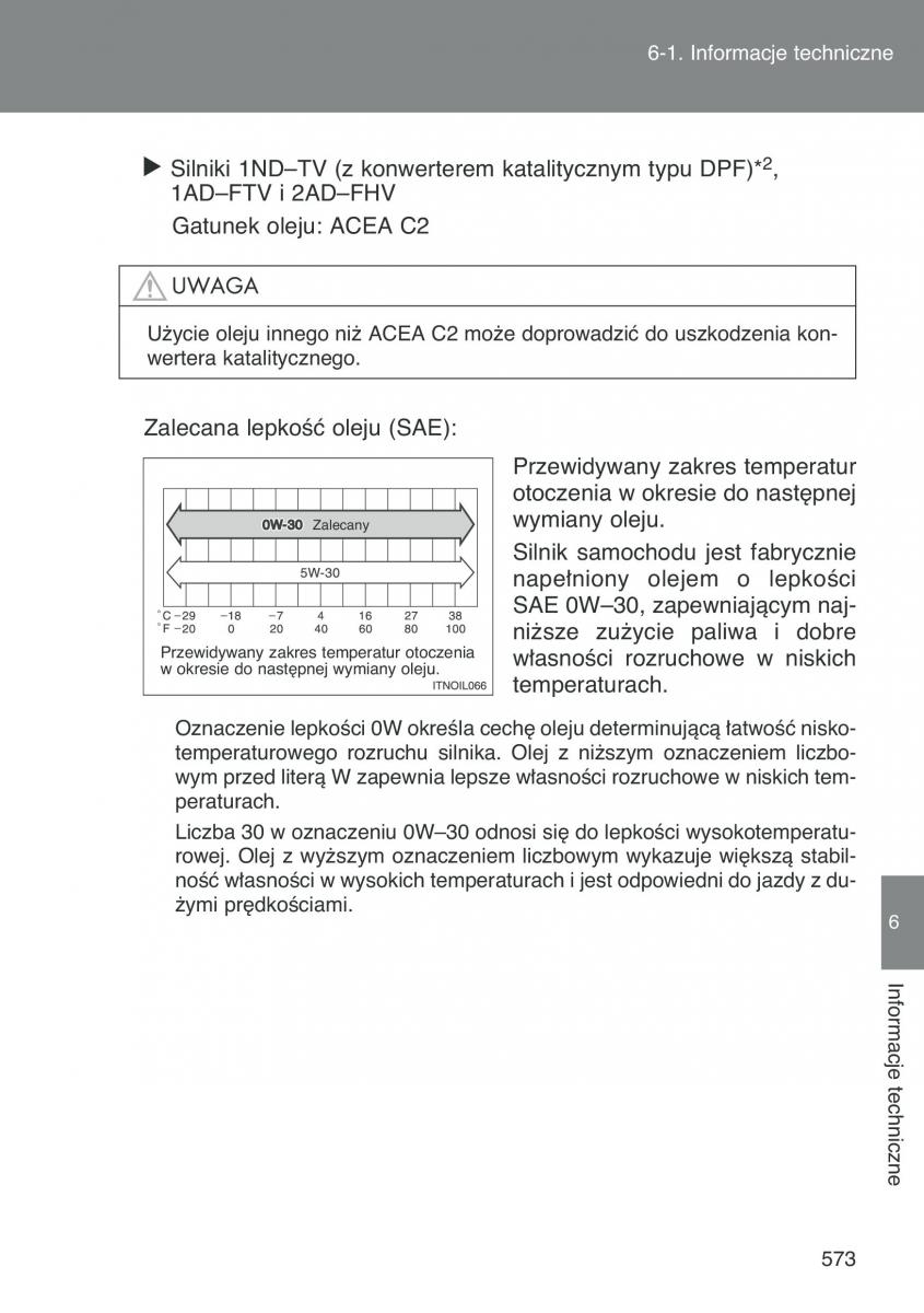 Toyota Auris I 1 instrukcja obslugi / page 575