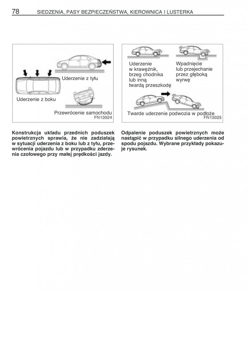 Toyota Avensis II 2 instrukcja obslugi / page 85