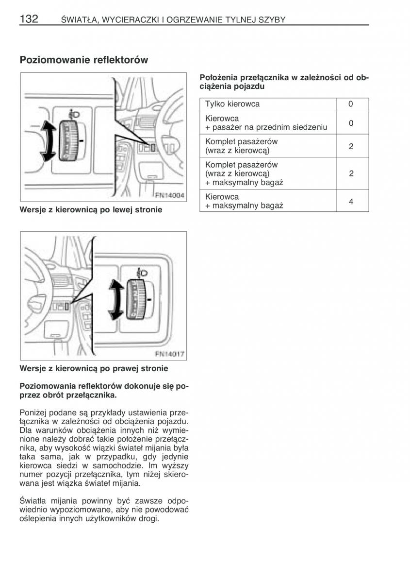 Toyota Avensis II 2 instrukcja obslugi / page 139