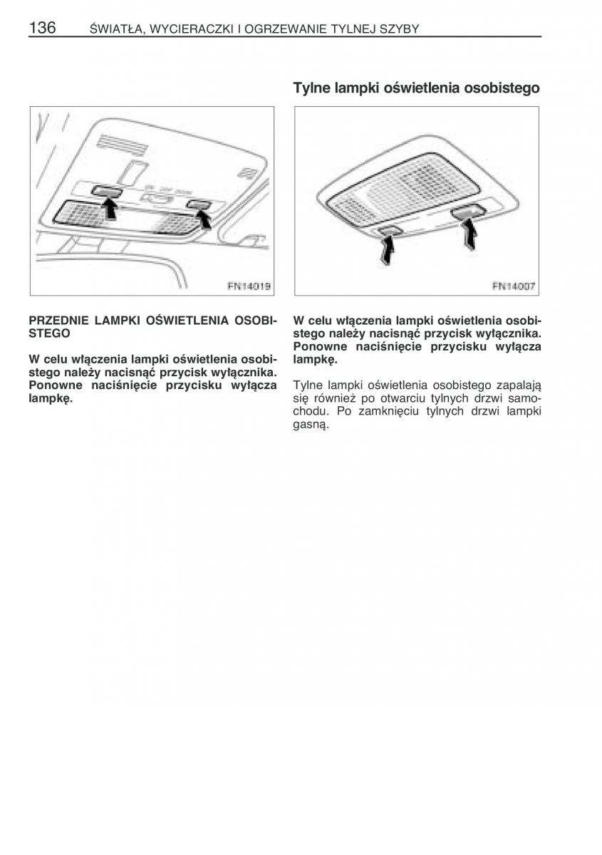 Toyota Avensis II 2 instrukcja obslugi / page 143