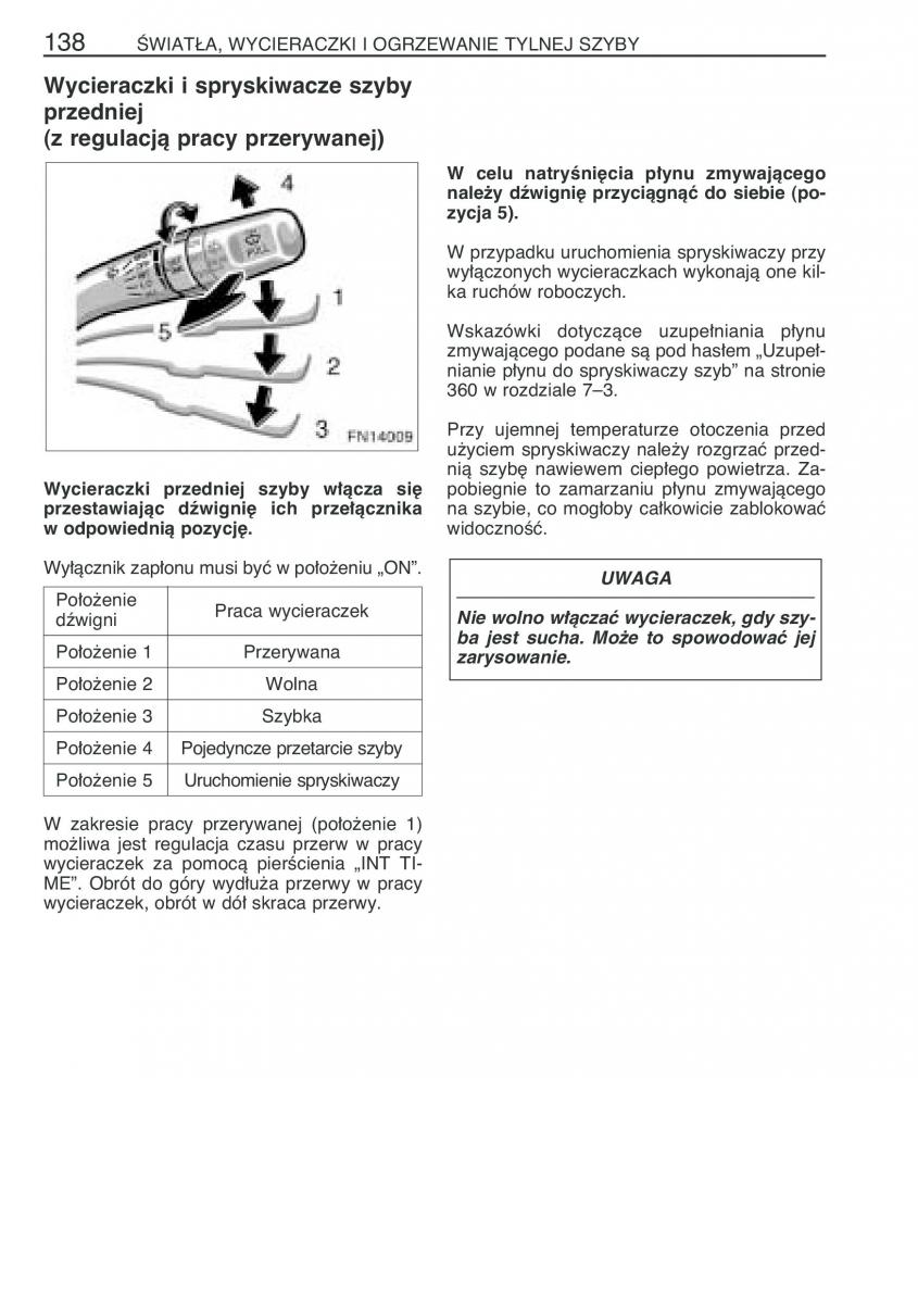 Toyota Avensis II 2 instrukcja obslugi / page 145