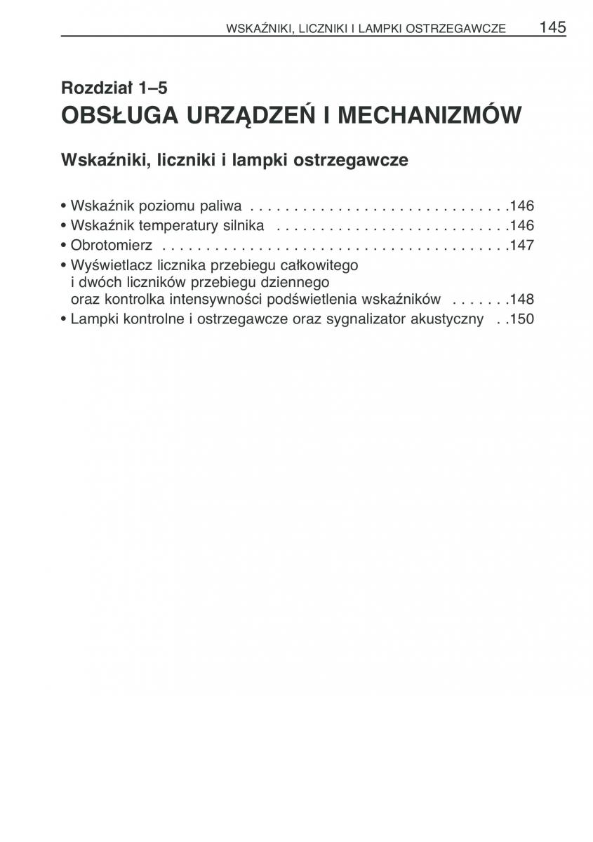 Toyota Avensis II 2 instrukcja obslugi / page 152