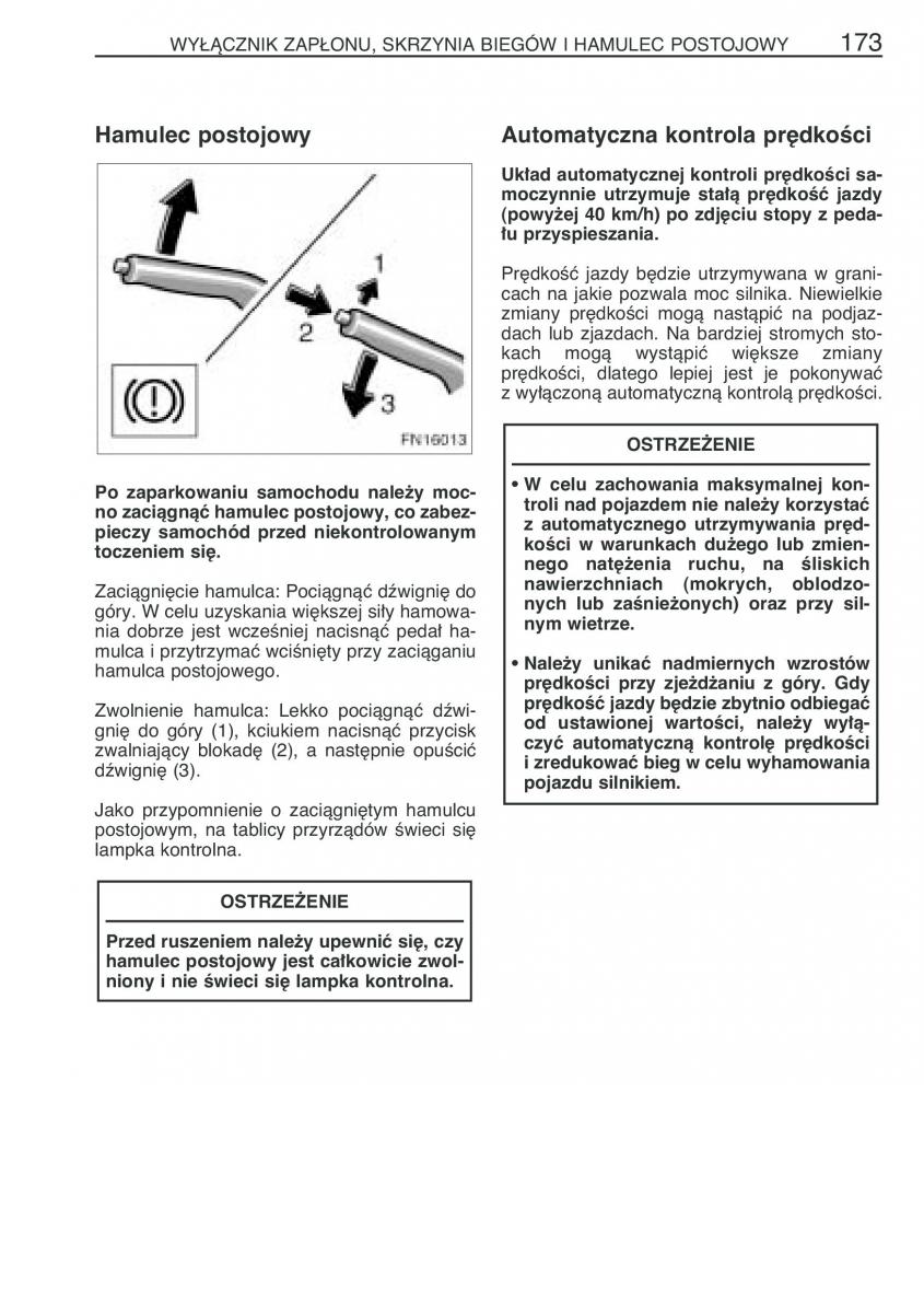 Toyota Avensis II 2 instrukcja obslugi / page 180